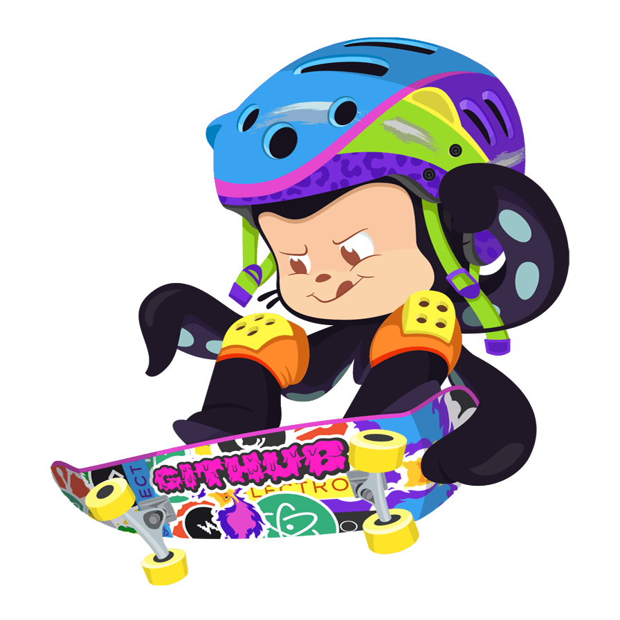 Skatetocat octocat
